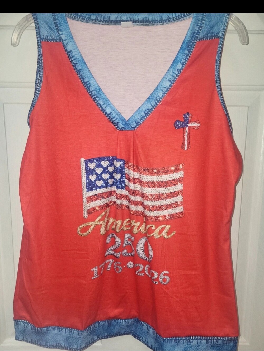 🇺🇲America🇺🇲 250th Anniversary Tank Top Size L